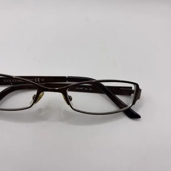 Gucci Eyeglasses GG 2867 Z9L Women's Brown 51-17 135 Italy *Frames Only* - Picture 13 of 15